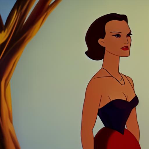 00495-1737269788-Fleischer Style portrait of Natalie Portman, UHD, vibrant colours, dreamy lighting, high quality.png